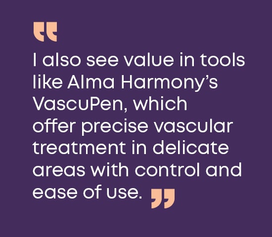 1. As an expert in laser and photodynamic therapies, which new laser technologies are you most excited about—and why?
