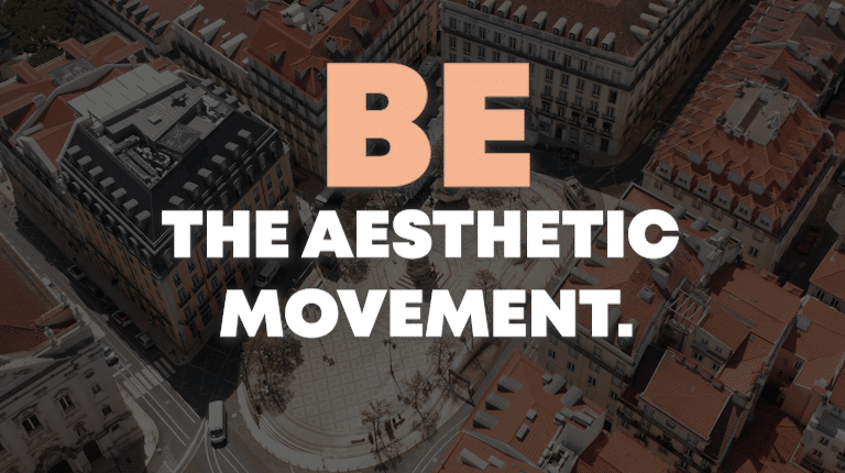 Be The Aesthetic Movement video cover mobile